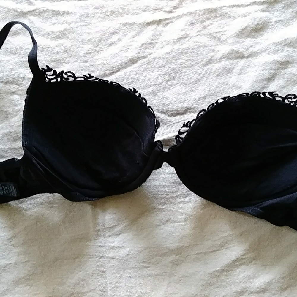 🔥La Perla black lace bra size 36D - Picture 5 of 16